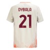 Maillot de Supporter AS Roma Dybala 21 Extérieur 2024-25 Pour Enfant